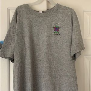 Minnesota Embroidered Frog shirt
